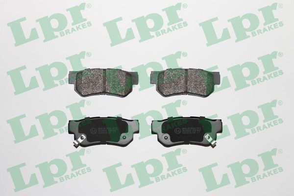 Комплект тормозных колодок, дисковый тормоз LPR 05P847