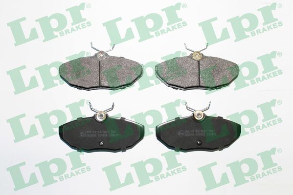 Комплект тормозных колодок, дисковый тормоз LPR 05P854