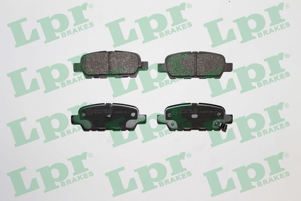 Комплект тормозных колодок, дисковый тормоз LPR 05P857