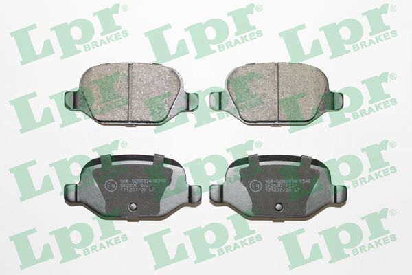 Комплект тормозных колодок, дисковый тормоз LPR 05P872