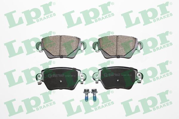 Комплект тормозных колодок, дисковый тормоз LPR 05P897