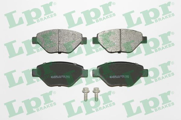Комплект тормозных колодок, дисковый тормоз LPR 05P910