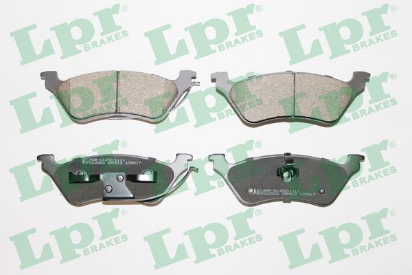 Комплект тормозных колодок, дисковый тормоз LPR 05P912
