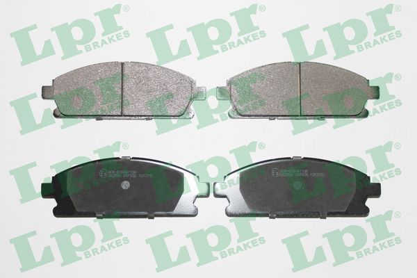 Комплект тормозных колодок, дисковый тормоз LPR 05P935