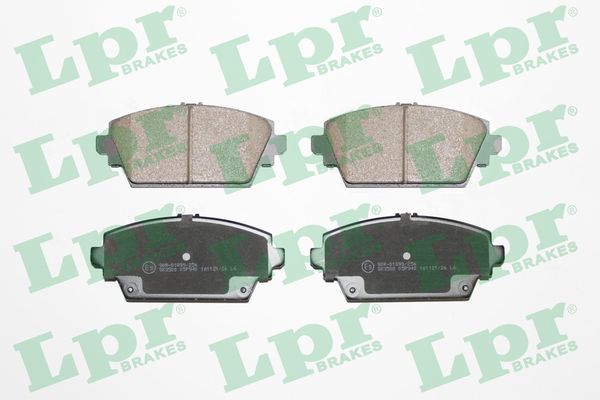 Комплект тормозных колодок, дисковый тормоз LPR 05P940