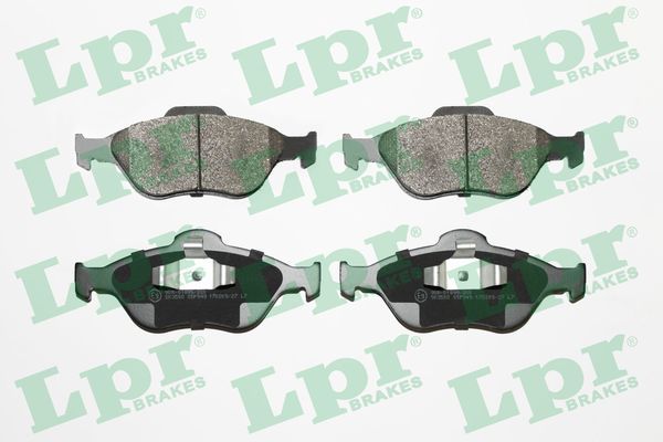 Комплект тормозных колодок, дисковый тормоз LPR 05P949