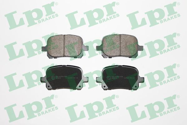 Комплект тормозных колодок, дисковый тормоз LPR 05P953