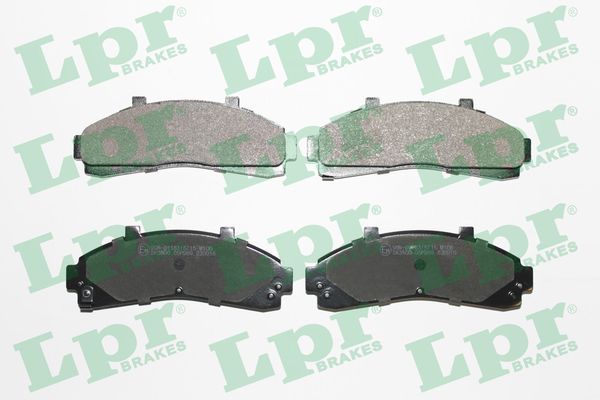 Комплект тормозных колодок, дисковый тормоз LPR 05P989