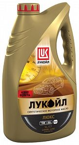 ЛУКОЙЛ Люкс 5W-30 синтетическое 4 л. LUKOIL 196256