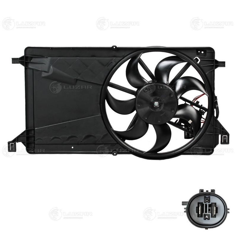 Вентилятор, охлаждение двигателя LUZAR LFK1020
