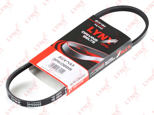 Поликлиновой ремень LYNX 3PK0668