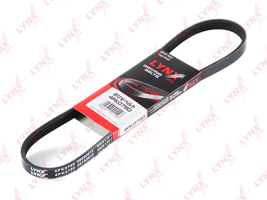 Поликлиновой ремень LYNX 4PK0780