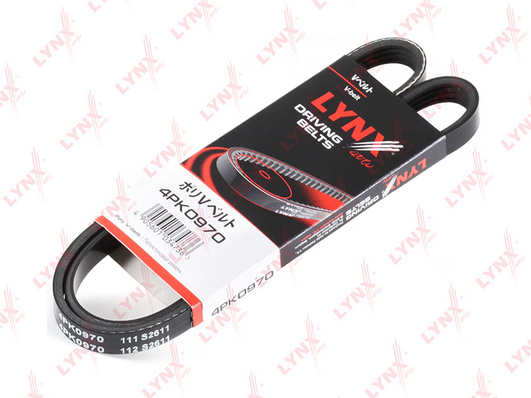 Поликлиновой ремень LYNX 4PK0970