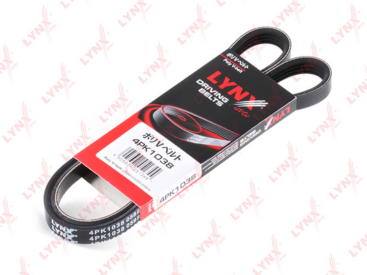 Поликлиновой ремень LYNX 4PK1038