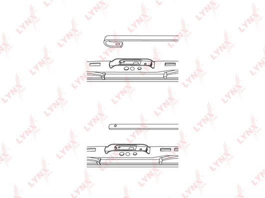 Щетка стеклоочистителя LYNX 550L