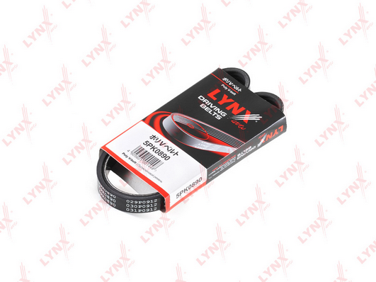 Поликлиновой ремень LYNX 5PK0890