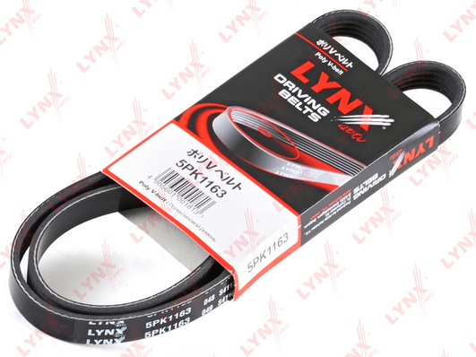 Поликлиновой ремень LYNX 5PK1163