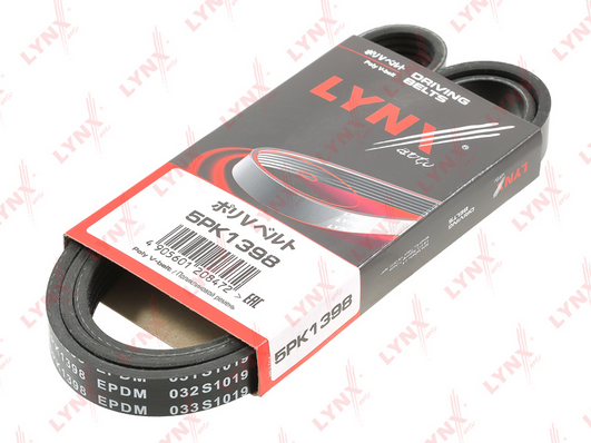Поликлиновой ремень LYNX 5PK1398