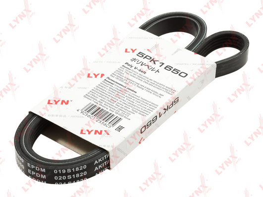 Поликлиновой ремень LYNX 5PK1650