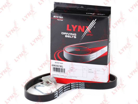 Поликлиновой ремень LYNX 6PK0823EL
