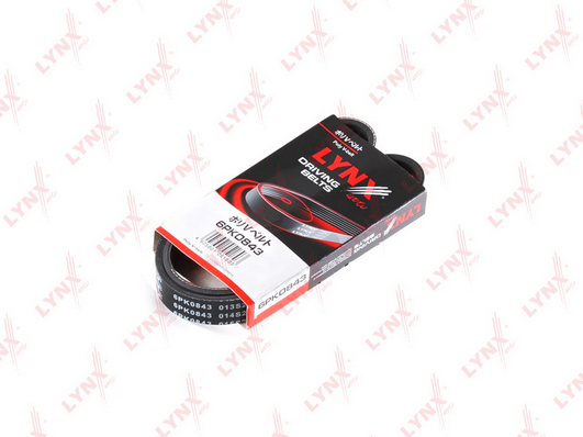 Поликлиновой ремень LYNX 6PK0843