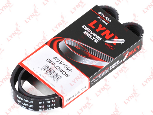 Поликлиновой ремень LYNX 6PK0905