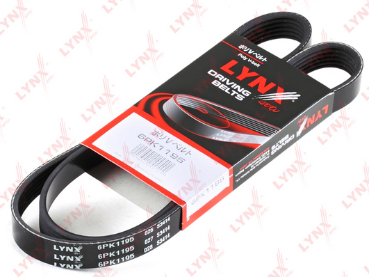 Поликлиновой ремень LYNX 6PK1195