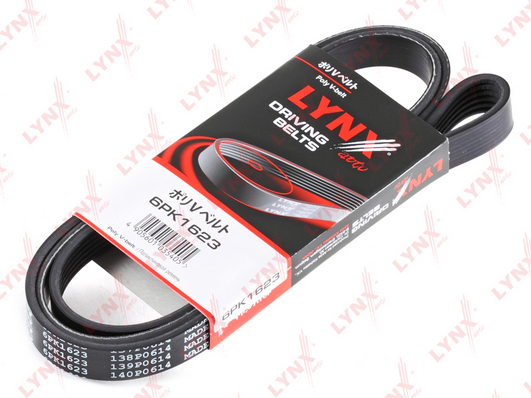 Поликлиновой ремень LYNX 6PK1623