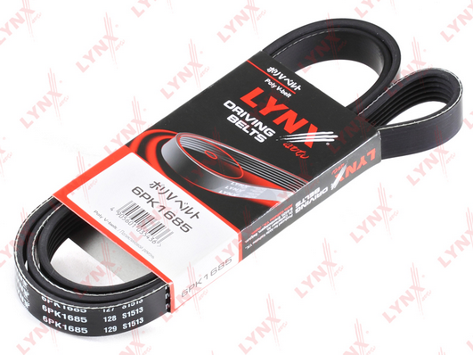 Поликлиновой ремень LYNX 6PK1685