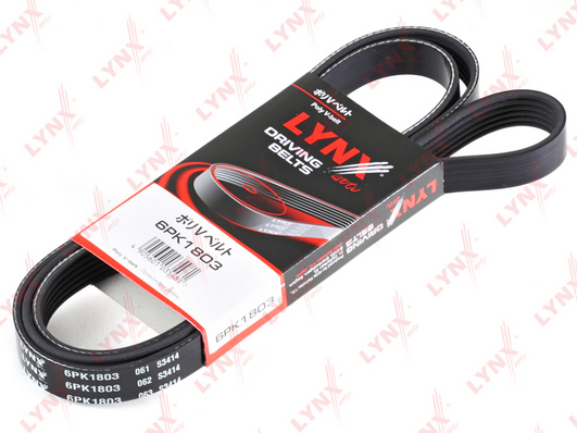 Поликлиновой ремень LYNX 6PK1803