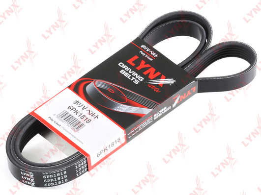 Поликлиновой ремень LYNX 6PK1818