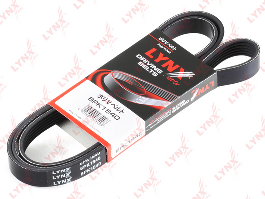 Поликлиновой ремень LYNX 6PK1840