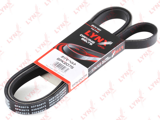 Поликлиновой ремень LYNX 6PK2075