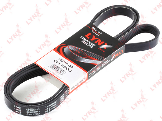 Поликлиновой ремень LYNX 6PK2203