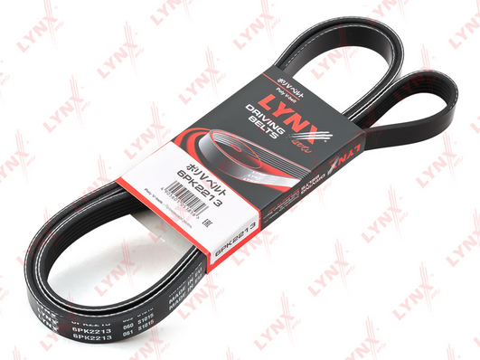 Поликлиновой ремень LYNX 6PK2213