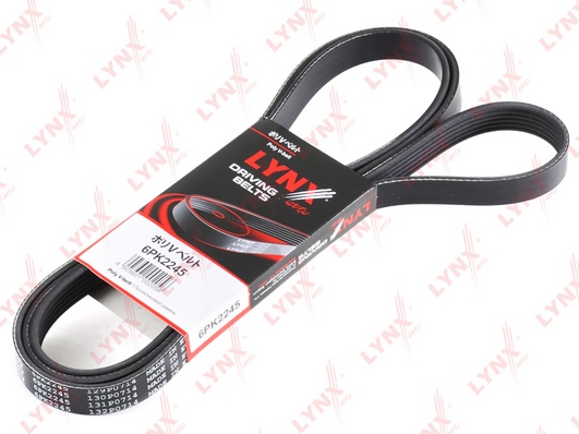 Поликлиновой ремень LYNX 6PK2245