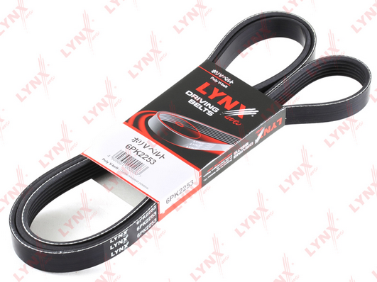 Поликлиновой ремень LYNX 6PK2253