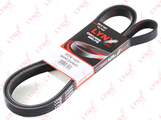 Поликлиновой ремень LYNX 6PK2260