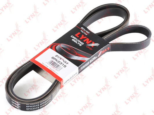 Поликлиновой ремень LYNX 6PK2315