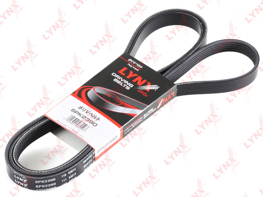 Поликлиновой ремень LYNX 6PK2390