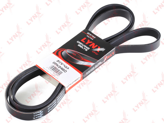 Поликлиновой ремень LYNX 6PK2460
