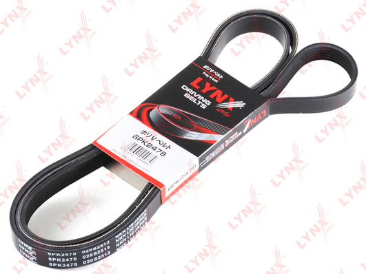 Поликлиновой ремень LYNX 6PK2478