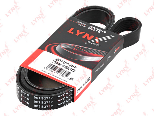 Поликлиновой ремень LYNX 7PK1620