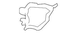 Фасонная деталь полки брызговика Пд
 BMW 41117159145