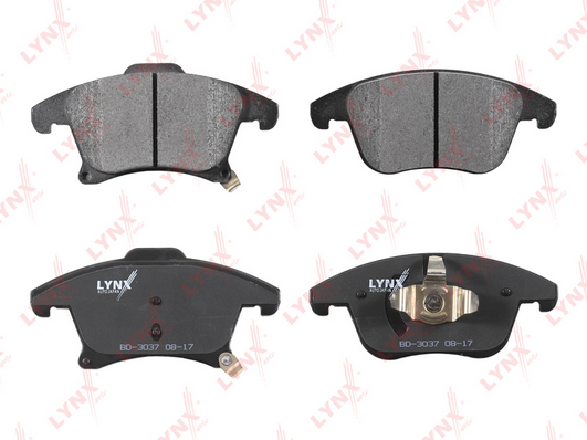 Комплект тормозных колодок, дисковый тормоз LYNX BD3037