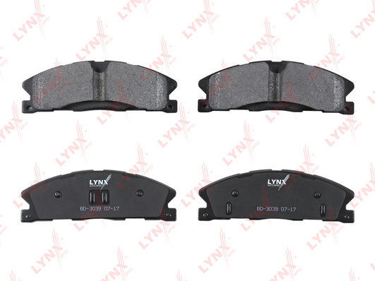 Комплект тормозных колодок, дисковый тормоз LYNX BD3039