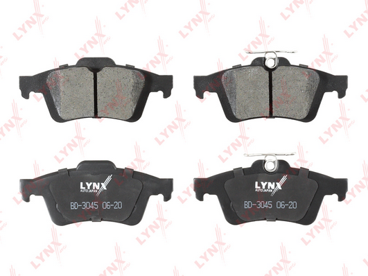 Комплект тормозных колодок, дисковый тормоз LYNX BD3045