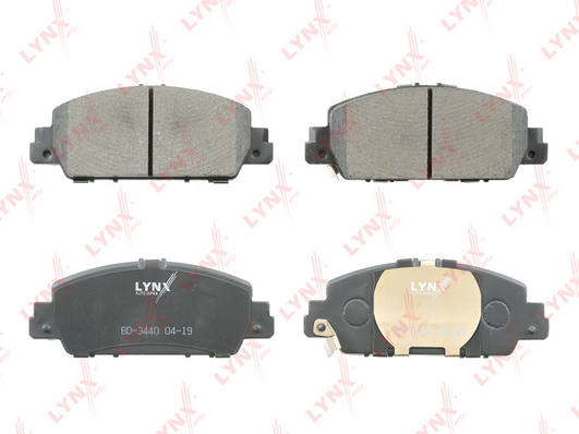 Комплект тормозных колодок, дисковый тормоз LYNX BD3440