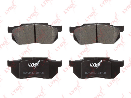 Комплект тормозных колодок, дисковый тормоз LYNX BD3442