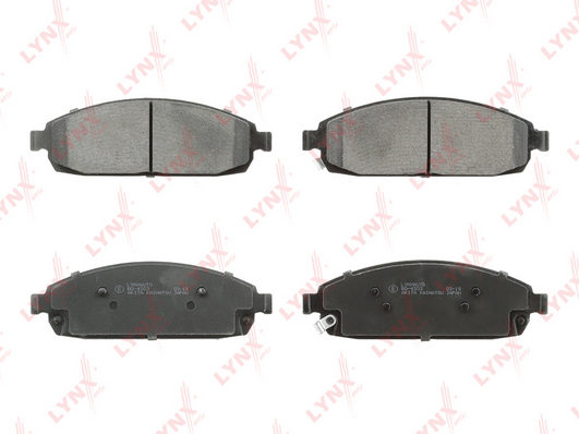 Комплект тормозных колодок, дисковый тормоз LYNX BD4203